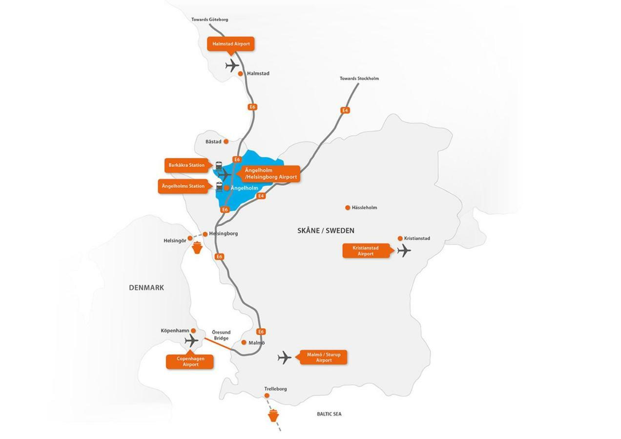 Havsnaera 1700-Tals Timmerstuga Ängelholm Zewnętrze zdjęcie